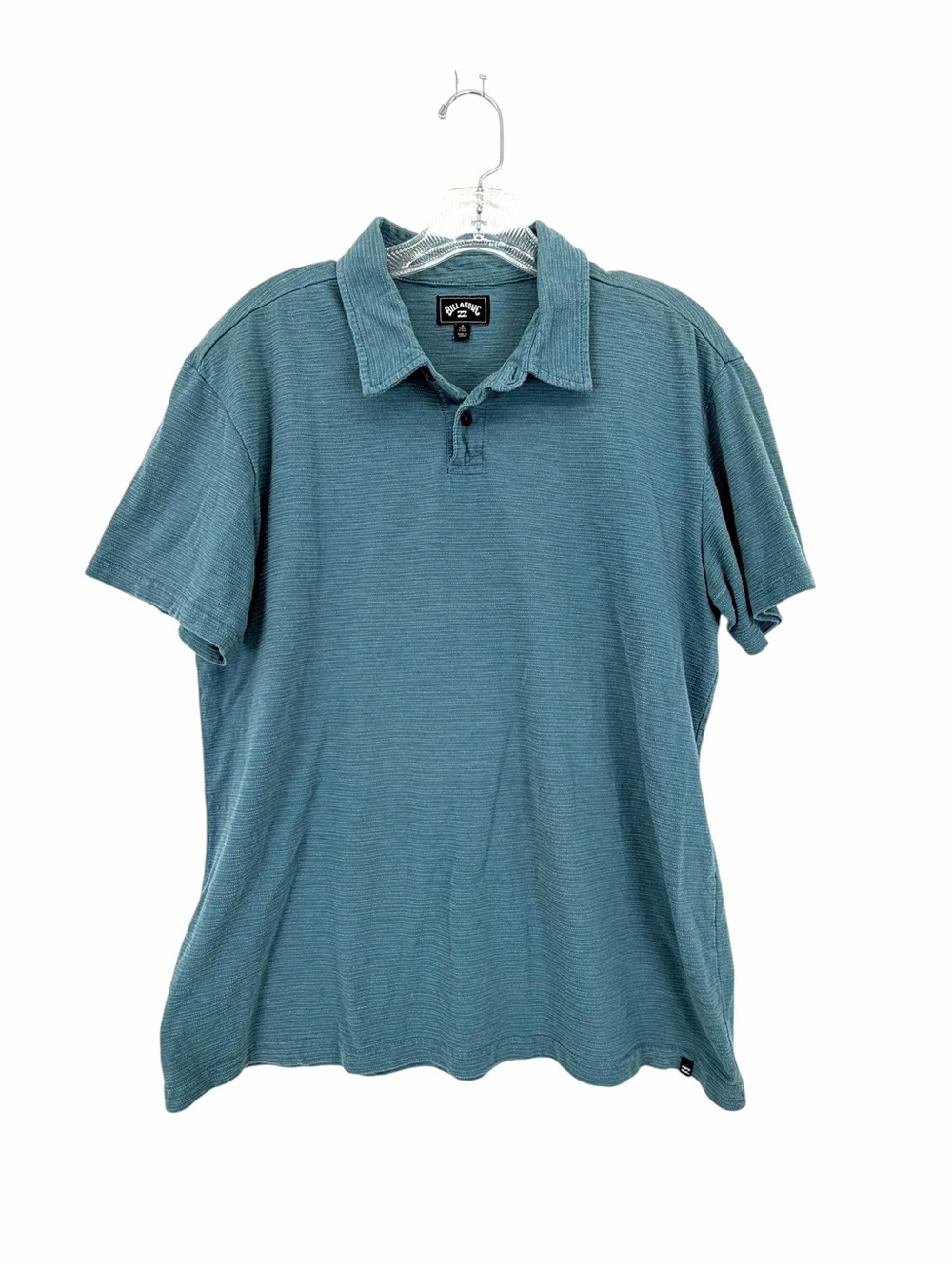 Billabong Men's Teal Polo Shirt